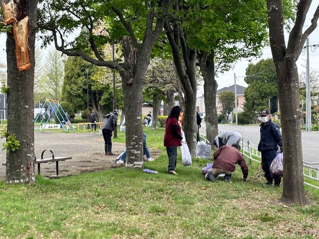 活動報告【春の和光町内会一斉清掃】